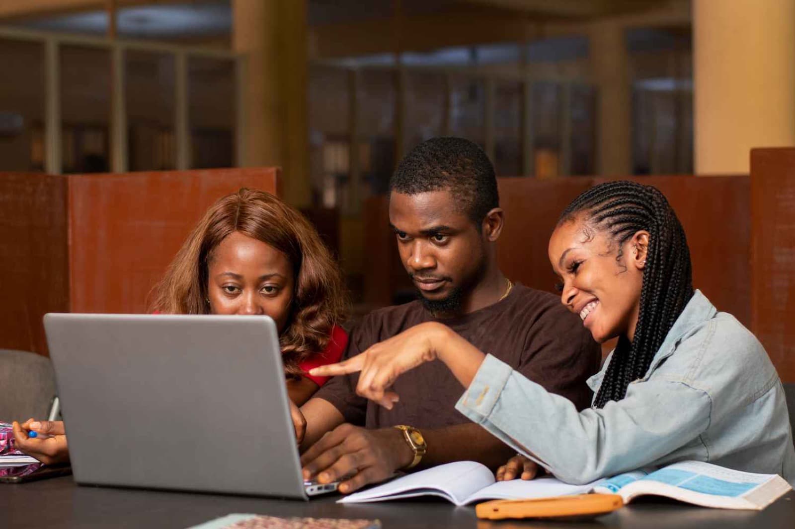 African learners studying with WealthPro