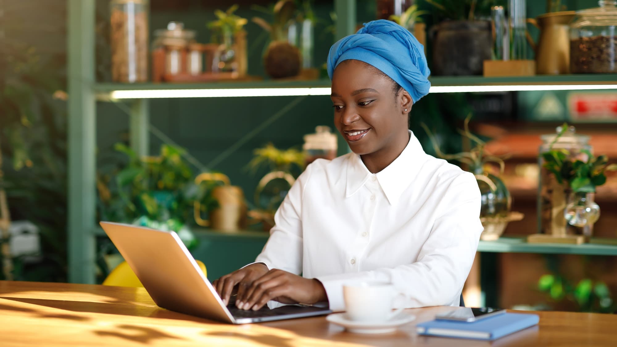 An accomplished African graduate